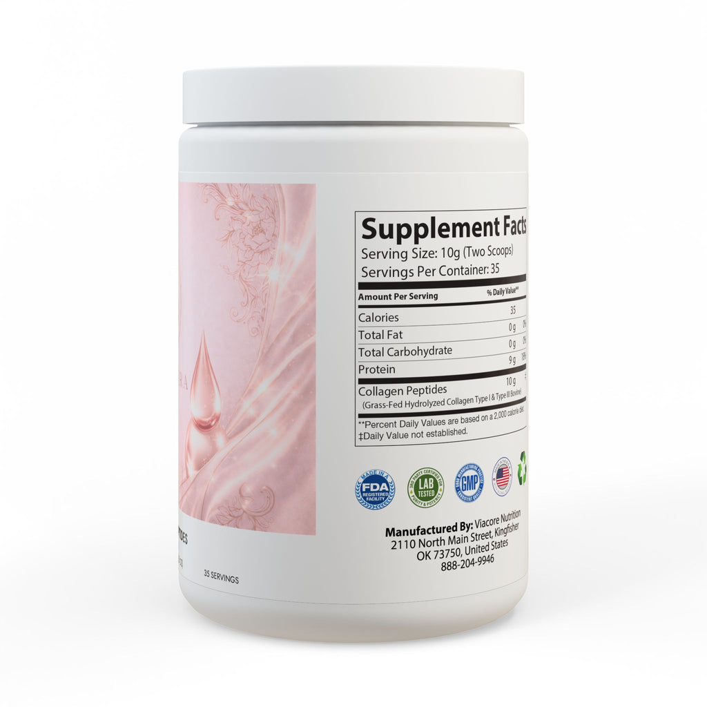 Collagen Peptides Type I & III Supplement (350g, 12.3oz)